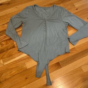 Super soft light blue bodysuit from A&F!
